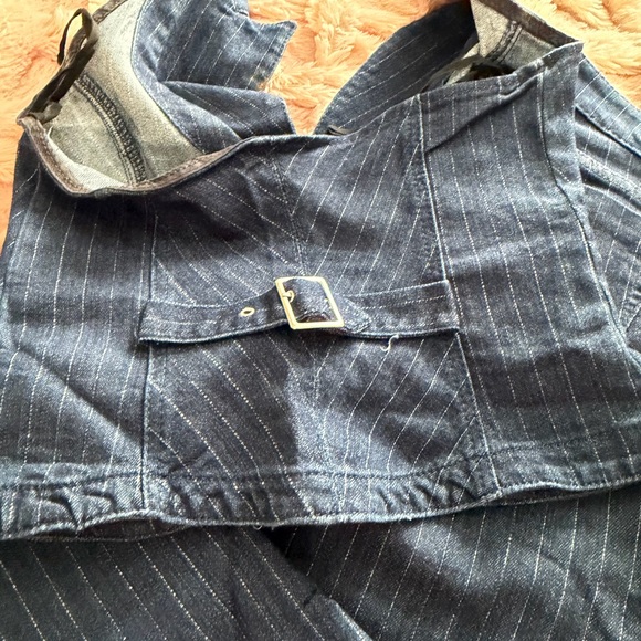 Guess Navy Pinstripe Denim Set - Picture 6 of 6